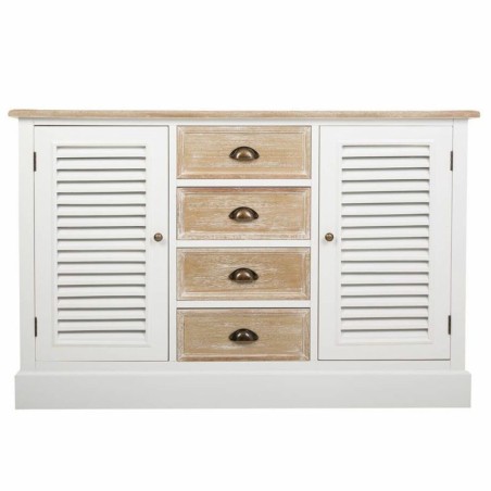 Anrichte Alexandra House Living Weiß Paulonia-Holz Holz MDF 40 x 80 x