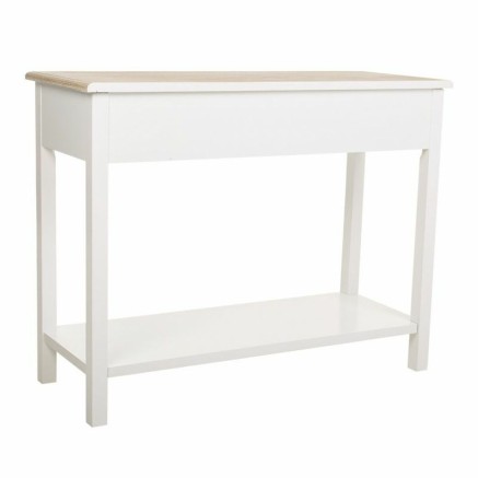 Zijtafel met lades Alexandra House Living Wit 40 x 78 x 100 cm 2