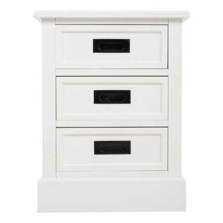 Nightstand Alexandra House Living White 35 x 60 x 45 cm