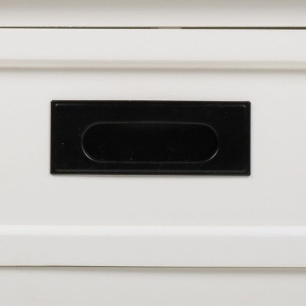 Tavolino da Caffè Alexandra House Living Bianco Pino Legno MDF 80 x 5 2
