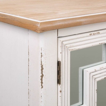 Recibidor Alexandra House Living Blanco 36 x 56 x 83 cm
