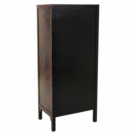 Armario Alexandra House Living Rojo Madera de abeto Madera MDF 40 x 14