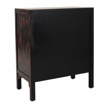 Zijtafel met lades Alexandra House Living Rood 36 x 78 x 66 cm