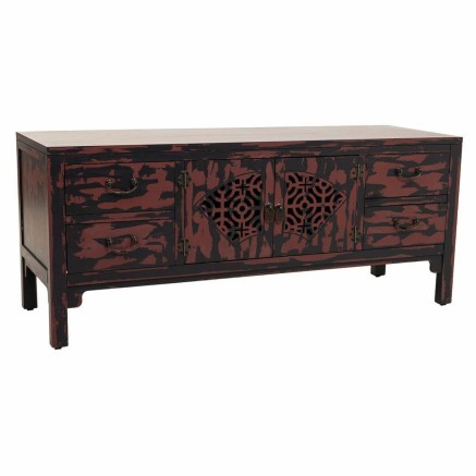 Mobile Aggiuntivo Alexandra House Living Rosso Legno di abete Legno MD