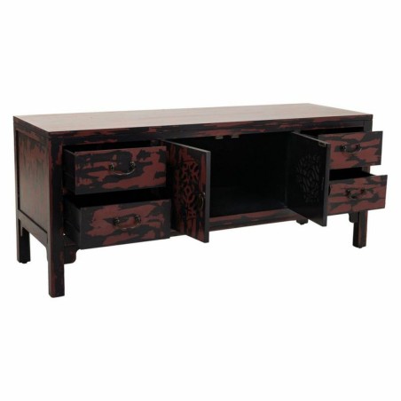 Meuble d'Appoint Alexandra House Living Rouge Bois d'épicéa Bois MDF
