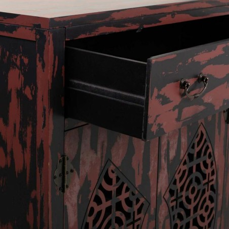 Sideboard Alexandra House Living Red Fir wood MDF Wood 36 x 106 x 136