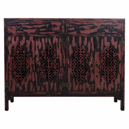Sideboard Alexandra House Living Red Fir wood MDF Wood 36 x 106 x 136
