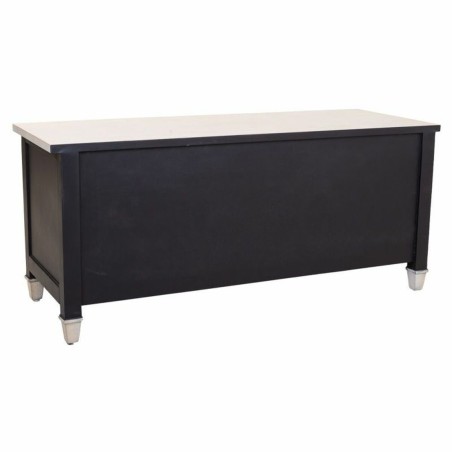 Mobile Aggiuntivo Alexandra House Living Bianco Nero Legno di abete Le