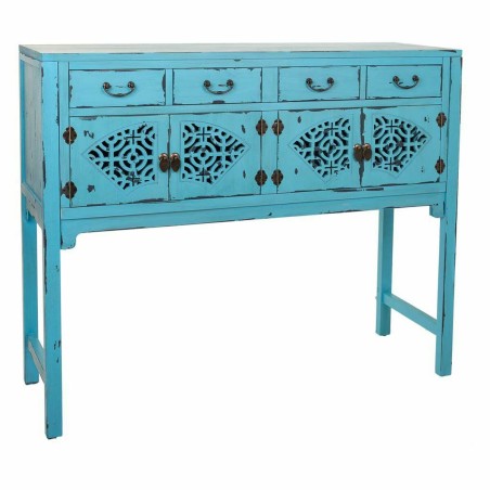 Meuble d'Entrée Alexandra House Living Bleu 40 x 102 x 120 cm