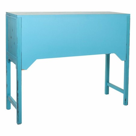 Meuble d'Entrée Alexandra House Living Bleu 40 x 102 x 120 cm