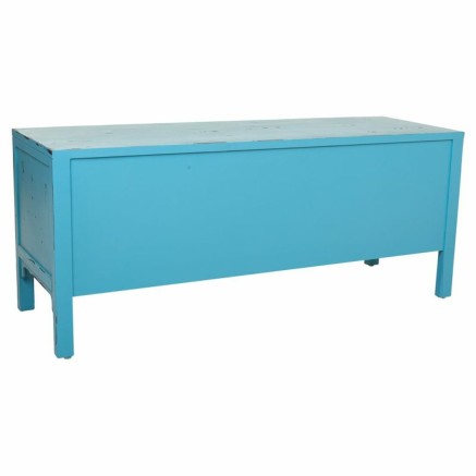 Cassettiera multiuso Alexandra House Living Azzurro Legno di abete Leg 2