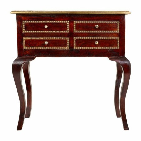 Zijtafel met lades Alexandra House Living Donkerbruin 33 x 73 x 71 cm