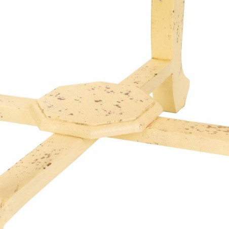 Tischdekoration Alexandra House Living Elfenbein Messing Mango-Holz Ho