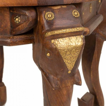 Table Basse Alexandra House Living Marron Clair Laiton Bois de manguie