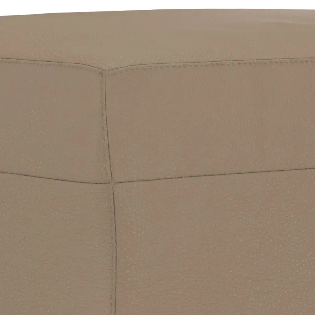 Ensemble de canapés 3 pcs avec coussins Cappuccino Similicuir