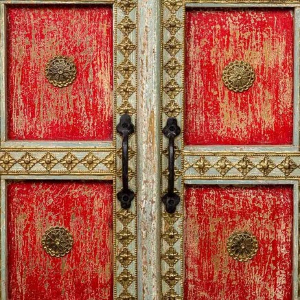 Dientafel Alexandra House Living Mangohout 46 x 90 x 107 cm 2