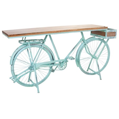 Meuble d'Entrée Alexandra House Living Bike Turquoise 50 x 94 x 198 c