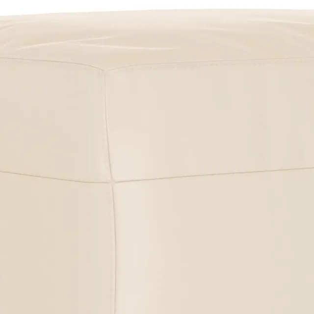 Ensemble de canapés 3 pcs avec coussins beige tissu microfibre