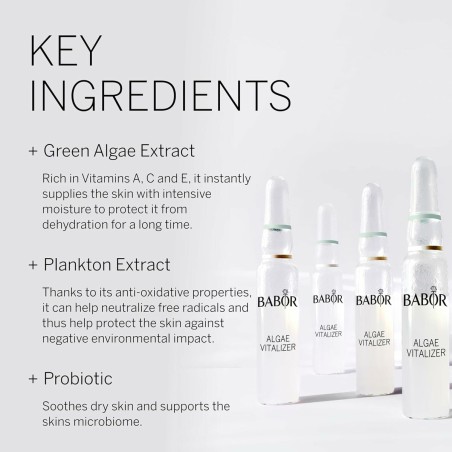 Lotion revitalisante visage Babor Algae Vitalizer 2 ml 7 Unités