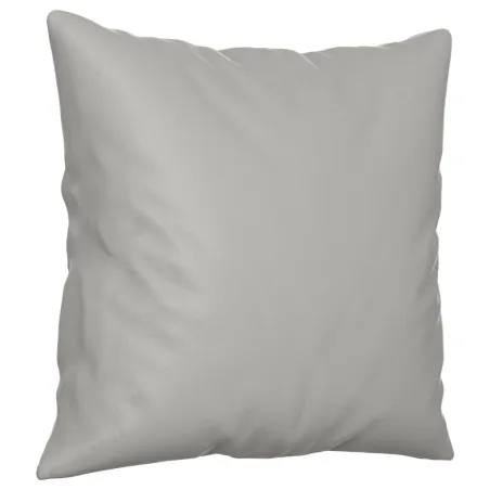 Ensemble de canapés 2 pcs coussins Gris clair Tissu microfibre