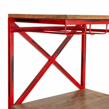 Bar unit Alexandra House Living Red 40 x 185 x 84 cm