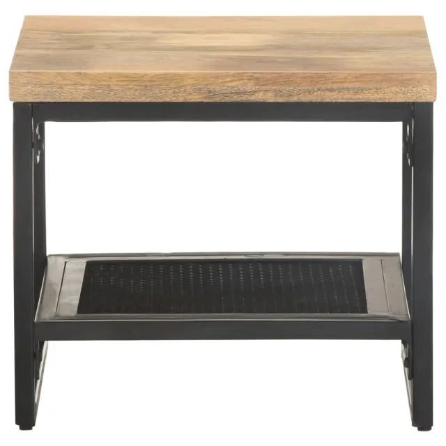 Table d'appoint 40x40x35 cm Bois de manguier massif