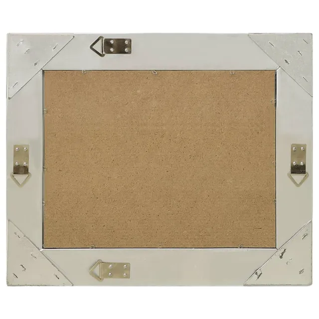 Miroir mural style baroque 50x40 cm Argenté