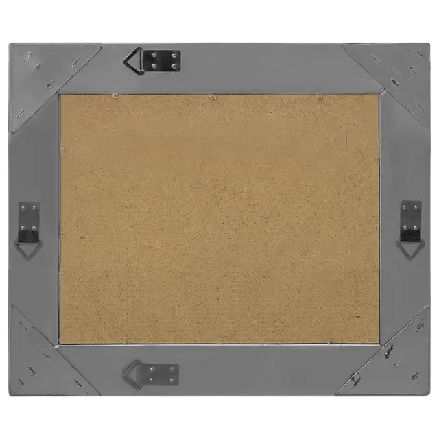 Miroir mural style baroque 50x40 cm noir