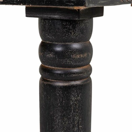 Mesa auxiliar Alexandra House Living Negro Madera de mango 61 x 46 x 1