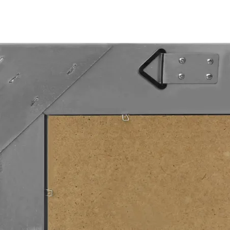 Miroir mural style baroque 50x50 cm noir