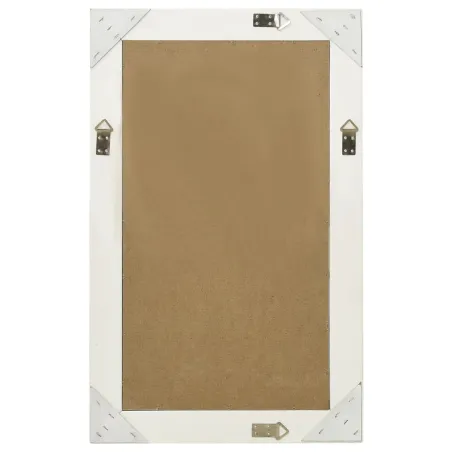 Miroir mural style baroque 50x80 cm Blanc