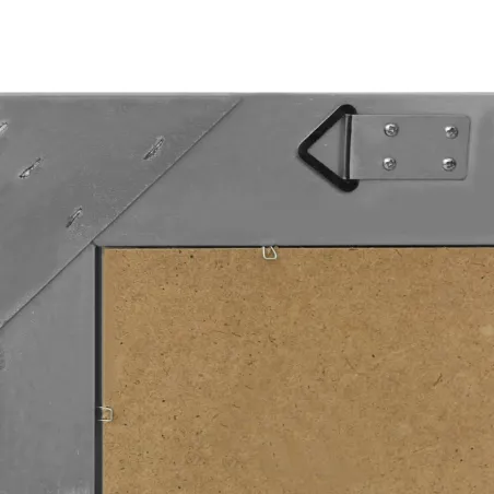 Miroir mural style baroque 60x40 cm noir