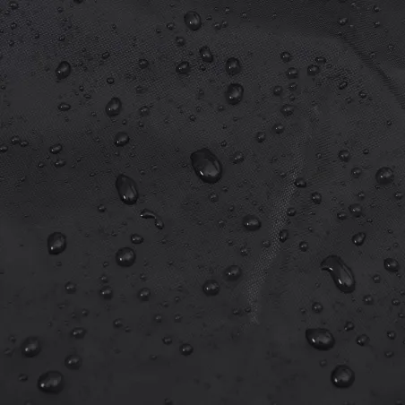 Housses de chauffage 2 pcs forme de pyramide tissu oxford 420D