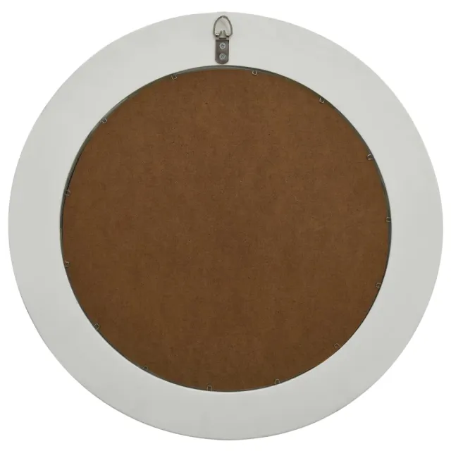 Miroir mural style baroque 50 cm Blanc