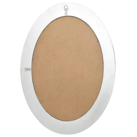 Miroir mural style baroque 50x70 cm Argenté