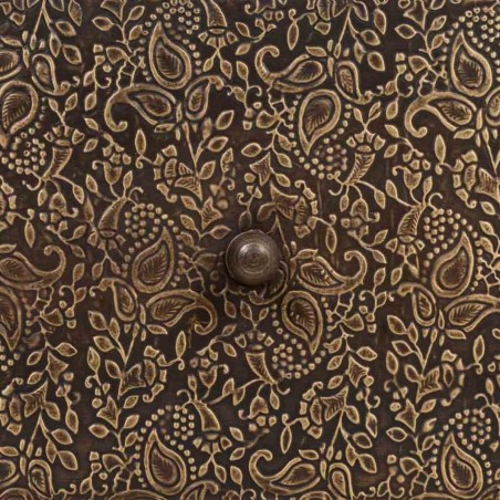 Cassettiera Alexandra House Living Legno di mango 40 x 122 x 79 cm