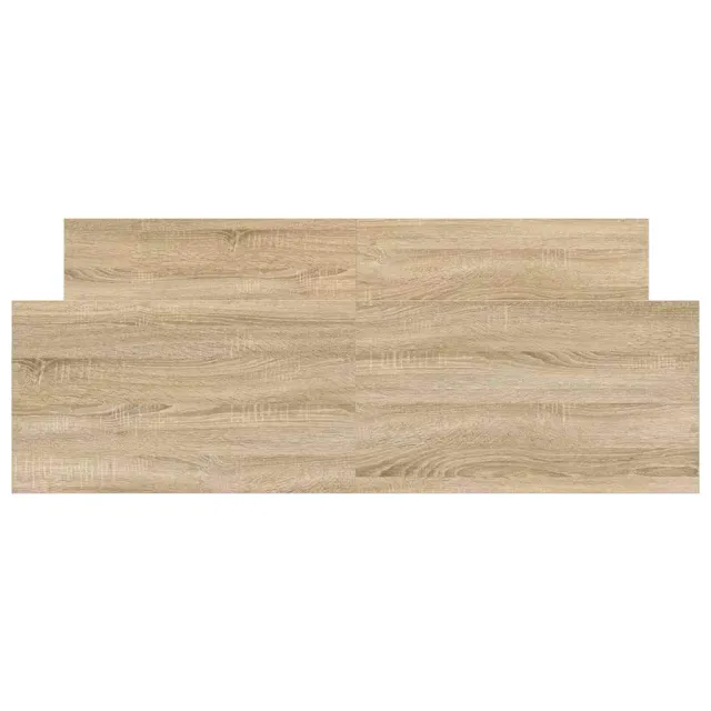Cadre de lit sans matelas chêne sonoma 120x200 cm
