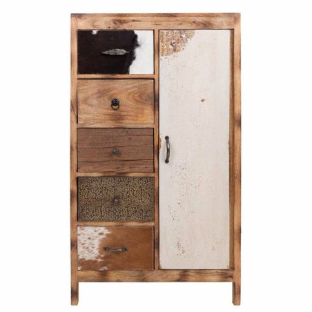 Cassettiera Alexandra House Living Legno di mango 40 x 122 x 79 cm