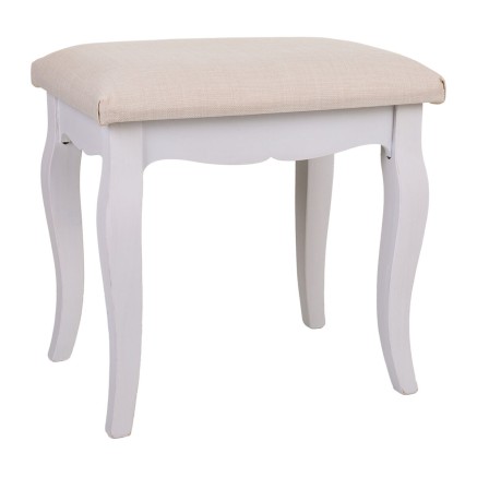 Panca Alexandra House Living Bianco Marrone Legno di pino Legno MDF 31