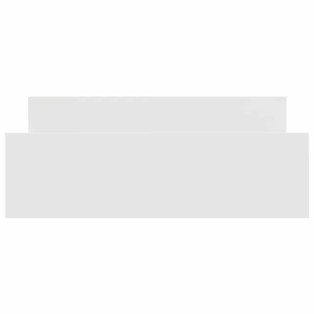 Cadre de lit sans matelas blanc 140x200 cm