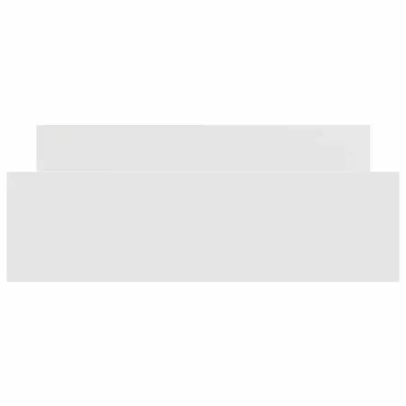 Cadre de lit sans matelas blanc 140x200 cm