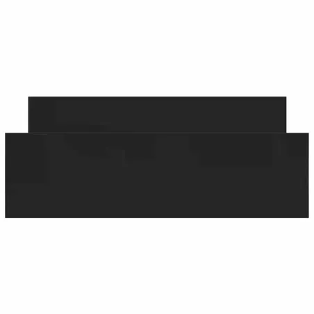 Cadre de lit sans matelas noir 140x200 cm