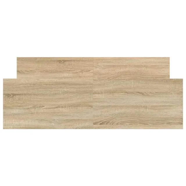 Cadre de lit sans matelas chêne sonoma 140x200 cm