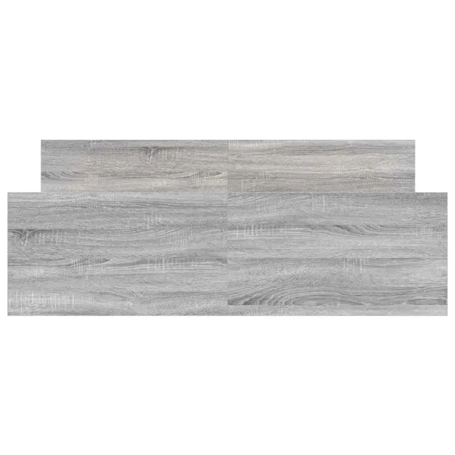 Cadre de lit sans matelas sonoma gris 140x200 cm