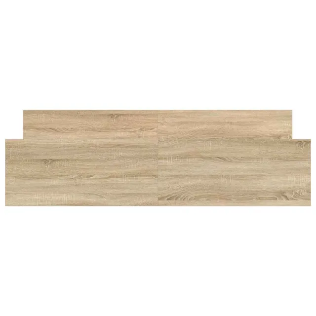 Cadre de lit sans matelas chêne sonoma 160x200 cm