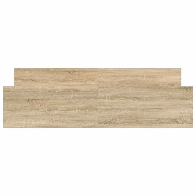 Cadre de lit sans matelas chêne sonoma 180x200 cm