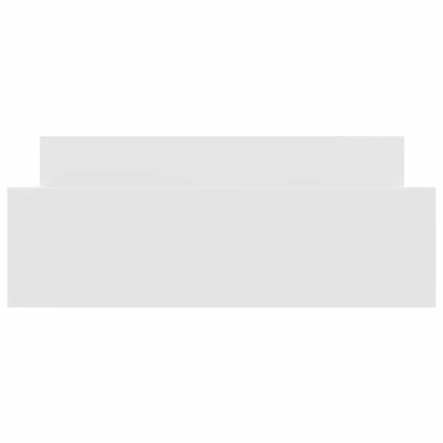 Cadre de lit sans matelas blanc 120x190 cm