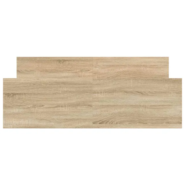 Cadre de lit sans matelas chêne sonoma 120x190 cm