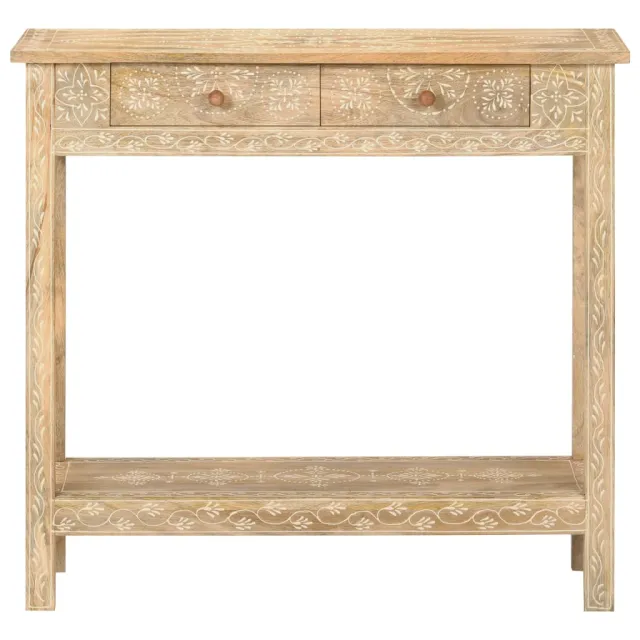Table console 80x35x74 cm Bois de manguier massif