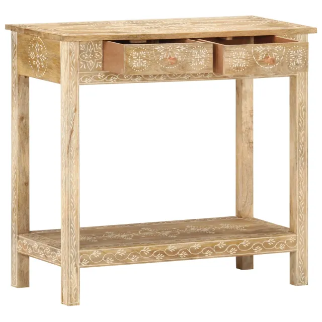 Table console 80x35x74 cm Bois de manguier massif